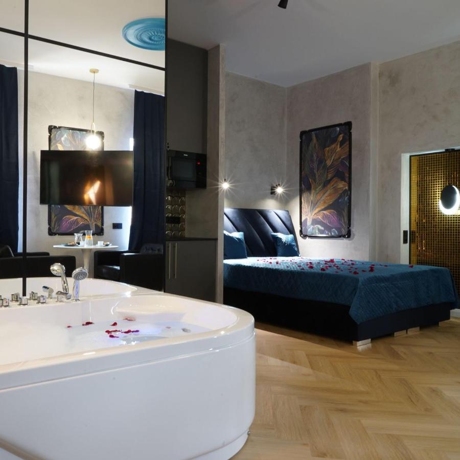 Apartament Z Jacuzzi W Sercu Krakowa Kültér fotó